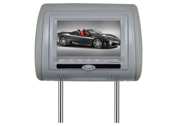 Led Screen Car Headrest Dvd Players 9 Inch Osd Menu Gray