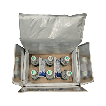 Insulated beverage transport box