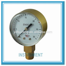 Typically Medical LPG Gauges Oxygen Acetylene Pressure Gauge