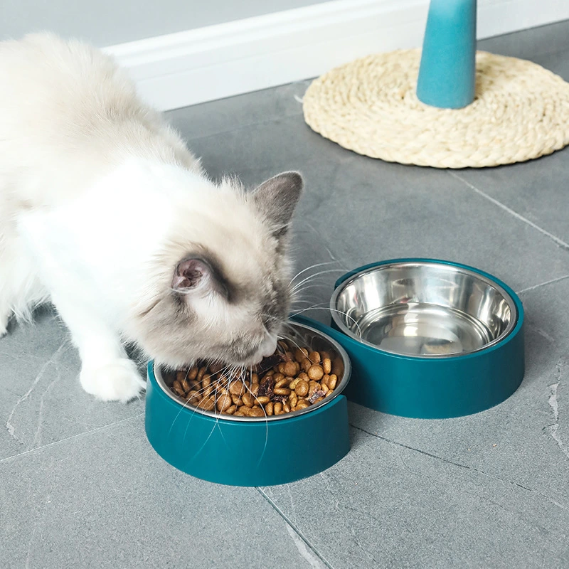 The New Pet Bowl Minimalist Design Pet Cat Bowl Anti-Overturning Dog Bowl Cat Feeding Water Bowl