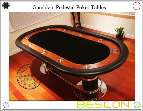 Gamblers Pedestal Poker Tables Gamblers Pedestal Poker Tables