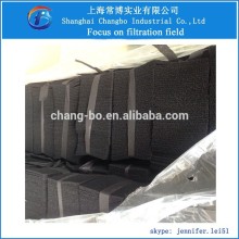 Activated carbon filter/charcoal Air filter shanghai manufacturer