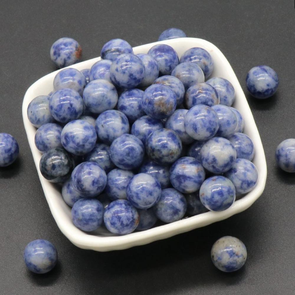 Boules de chakra Jasper Blue 16 mm pour décoration de la maison de méditation