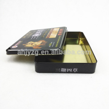 wholesale rectangle jewelry metal tin