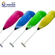 Battery operated coffee milk foamer