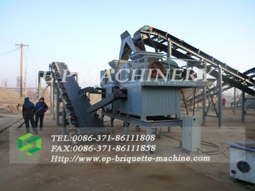 Nickel laterite ore briquette production line