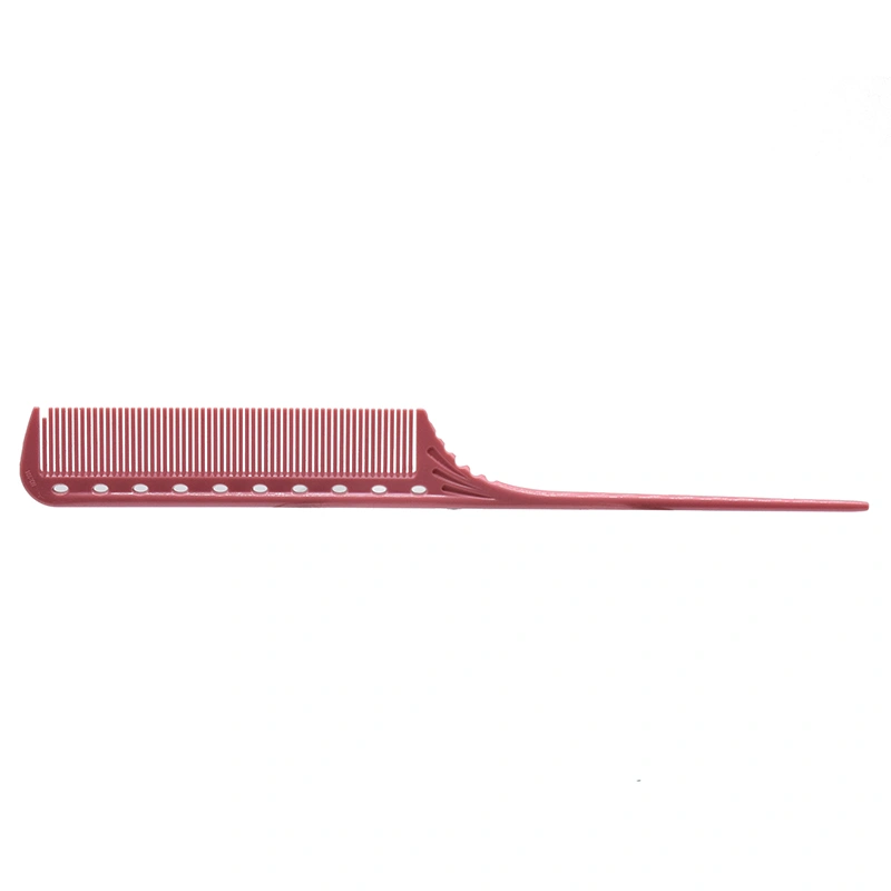 Hair Combs PRO Salon Hair Styling Hairdressing Antistatic Carbon Fiber Comb for Hair Cutting Red One