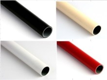 Black ABS pipe/colored lean tube/compound lean pipe for rack