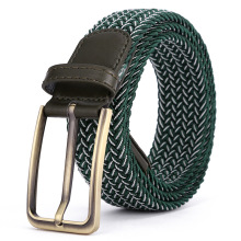 Wholesale Fashion Needle Buckle Braided Stretch Belts