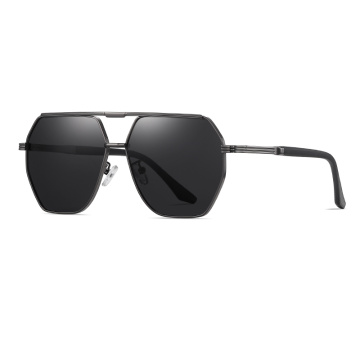 China Fashion Men's Metal Double Bridge Sunglasses Manufactory