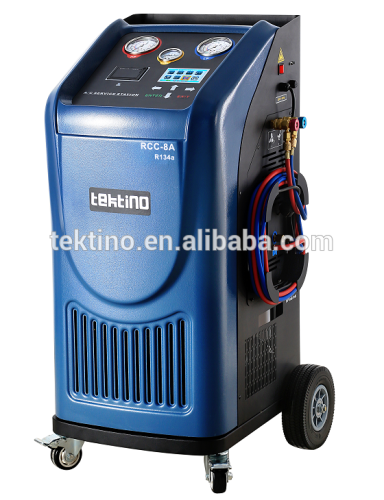 Full Automatic, Tektino RCC-8A AC Refrigerant Machine with CE Certification