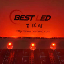 5mm Amber LED 600nm 610nm Light Exitting Diode