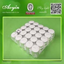 Paraffin wax scented tea light candle