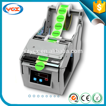 Manual hand label dispenser