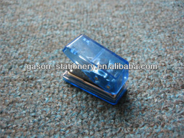 plastic paper punch