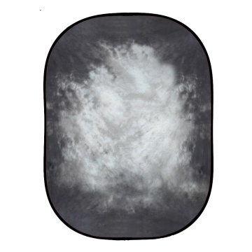 Collapsible Backdrop Pop Up Photo Muslin Backdrop for Portrait Photography, Video, and Live Stream - 150x200cm