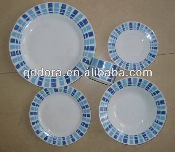 decal porcelain dinner set,decorative porcelain dinner sets,home dinner porcelain dinner set