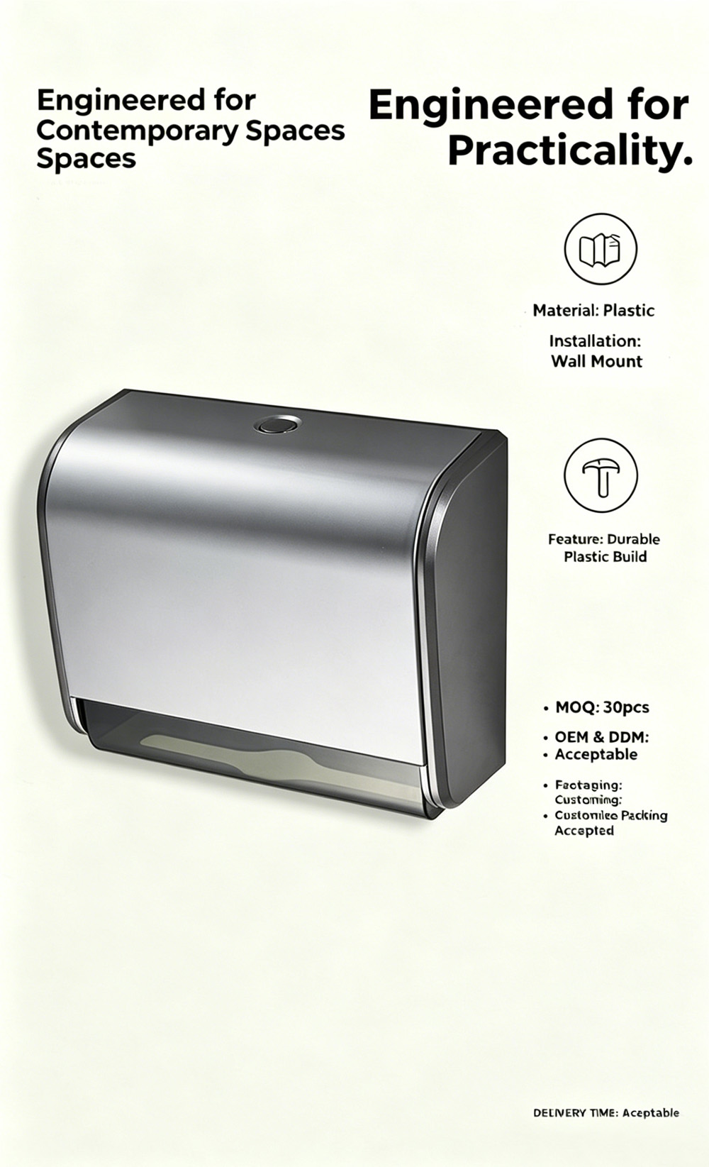 موزع المناشف الورقية6 Paper towel dispenser6