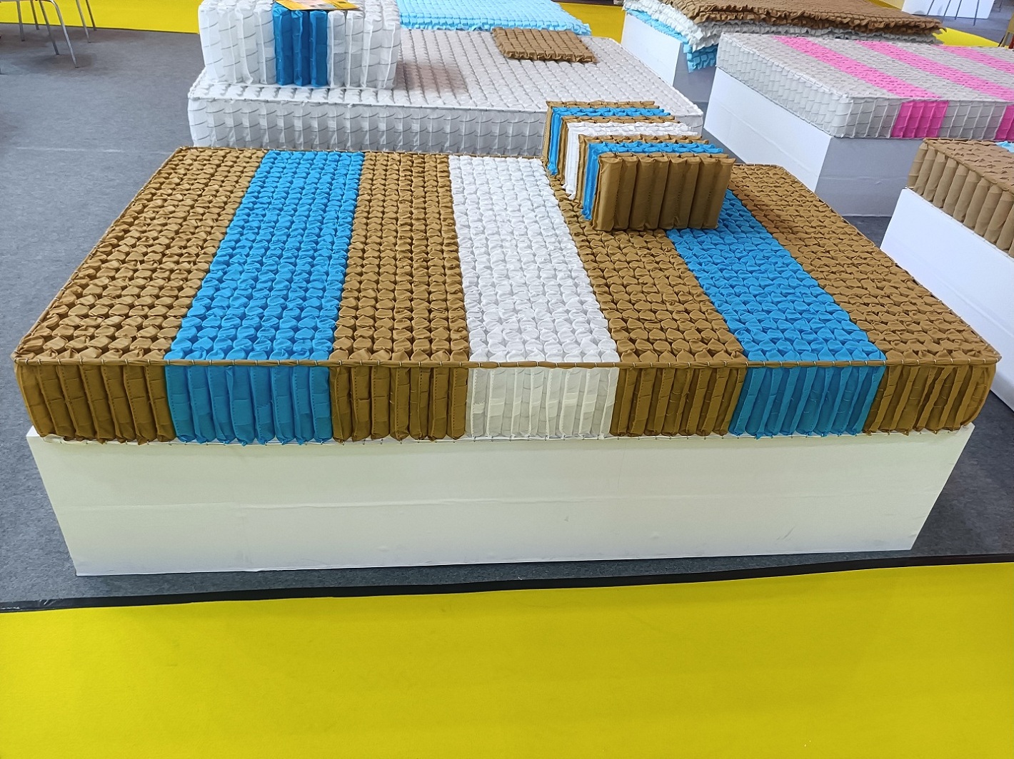 bobina de mola de bolso duplo