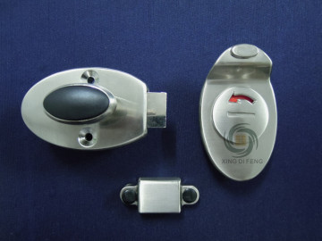 Stainless Steel toilet door indicator lock