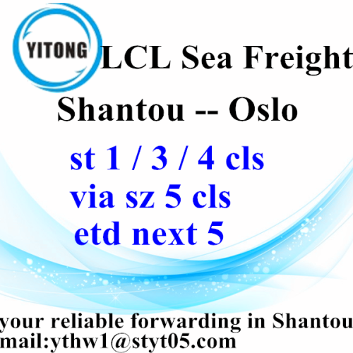 LCL agente de transporte de Shantou para Oslo