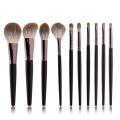 naturliga hårborstar rävhårmakeupborstar set