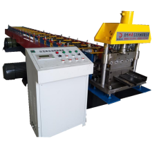 Steel door frame forming machine