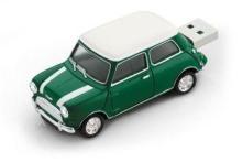 Mini Cooper Unique USB Flash Drives Plastic Car Shaped 2GB