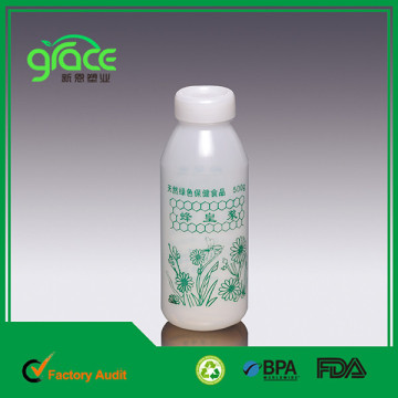 sample free plastic hdpe hot fill bottle