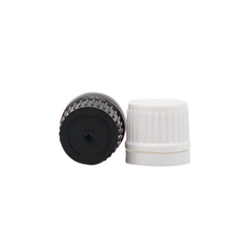 Plastic White Tamper Evident Cap With Plastic Insert