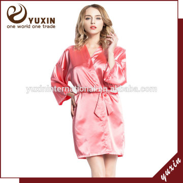 Bridesmaid robes women's sleepwear silk robes nightgown/Bathrobe SR0013