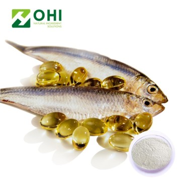 White DHA EPA Fish Oil Powder