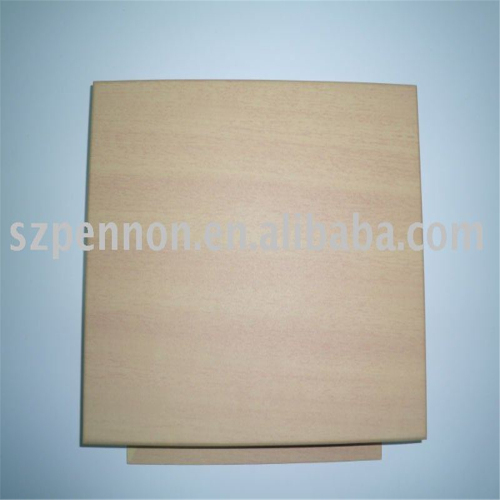 Wood Grain Aluminum Veneer Hook on Ceiling Tiles