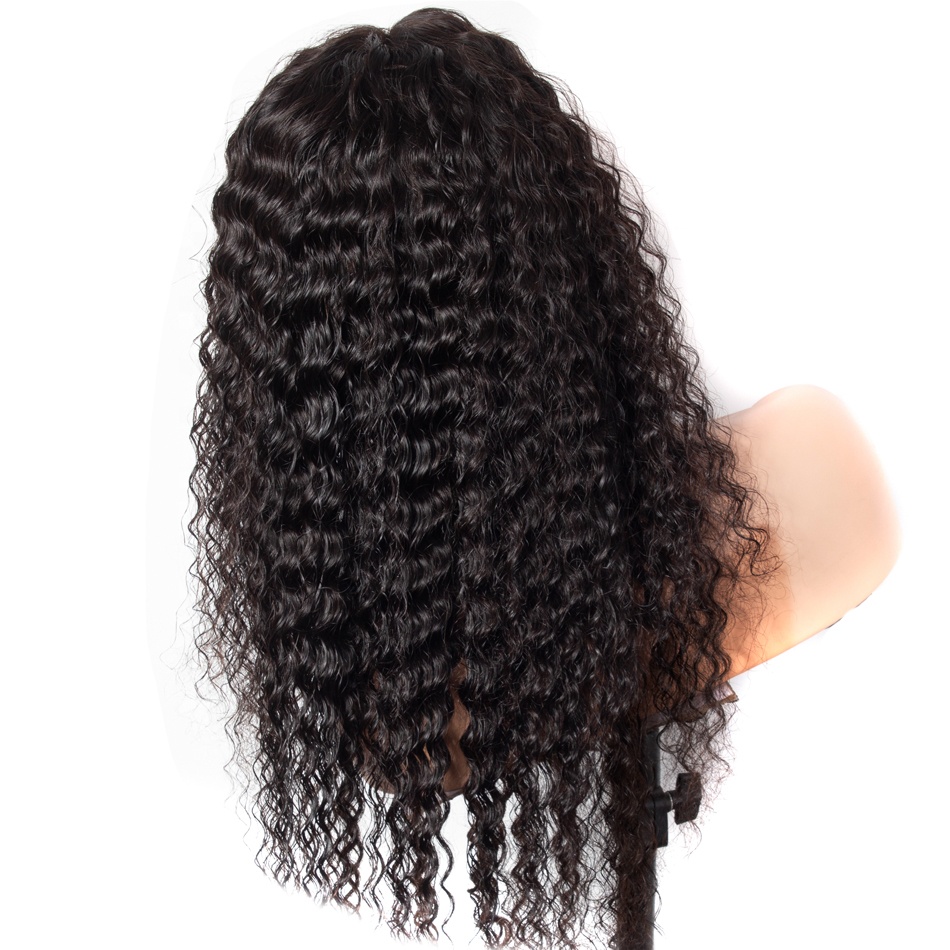 Curly Human Hair Transparent Hd Full Lace Wig,With Baby Hair Hd Lace Front Wig,Virgin Glueless HD Lace Wigs Overnight Delivery