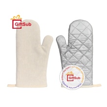Hot Sale DIY Printing Sublimation Oven Mitts - Cotton Linen Microwave Oven Insulation