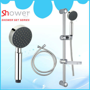 Yuyao stainless steel with shower head of sliding bar set