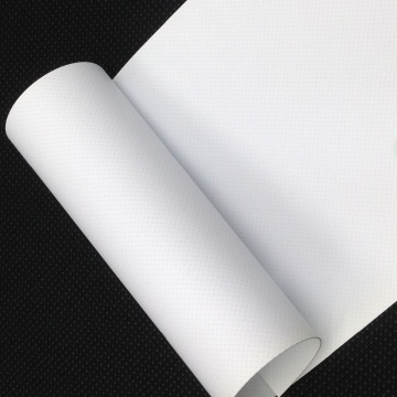 Coated backlit banner ads