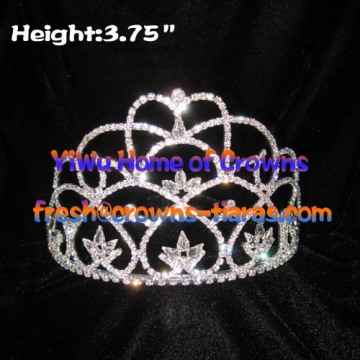 Clear Crystal Diamond Princess Pageant Crowns