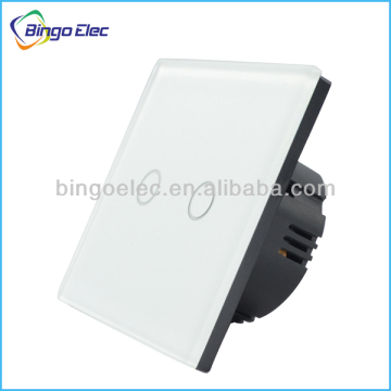 2gang glass touch switch