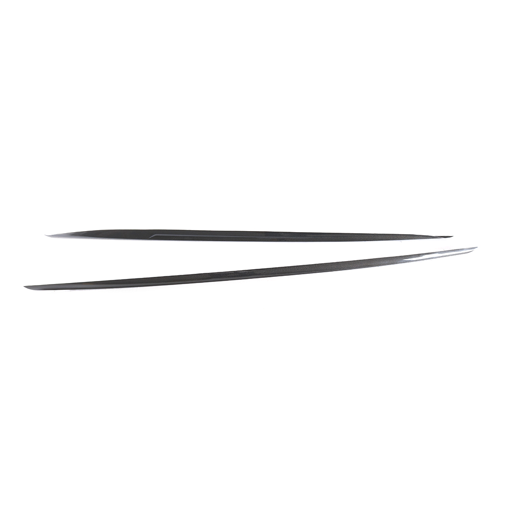 Carbon Fiber Side Skirts Extensions for Mercedes Benz CLS AMG Sedan 4-Door 2018-2019