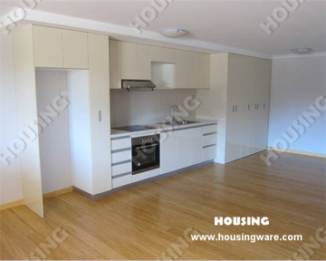 Lacquer Finish Kitchen with Nice Design