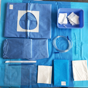 Одноразовый стерильный хирургический набор для кесарева сечения