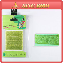 DIY metallic glitter ribbon for boutique store