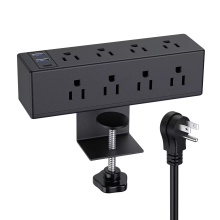 Furniture Conference Desk Clamp Power Socket