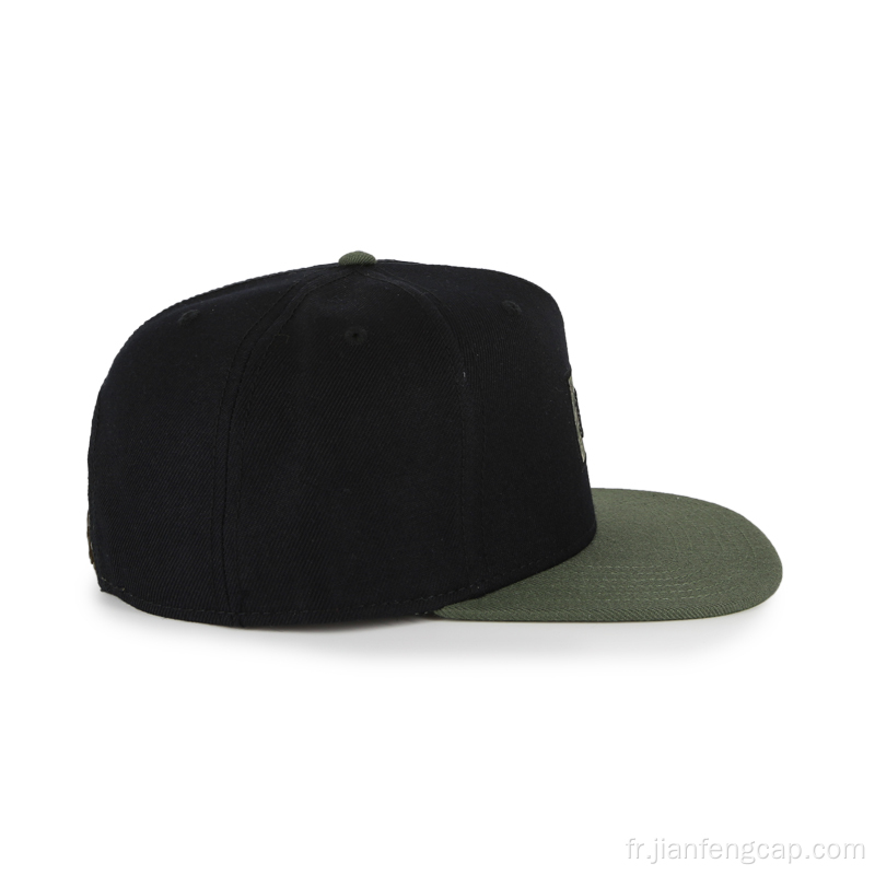 Casquette Hip-Pop Fashion 5 Panel Flat Brim