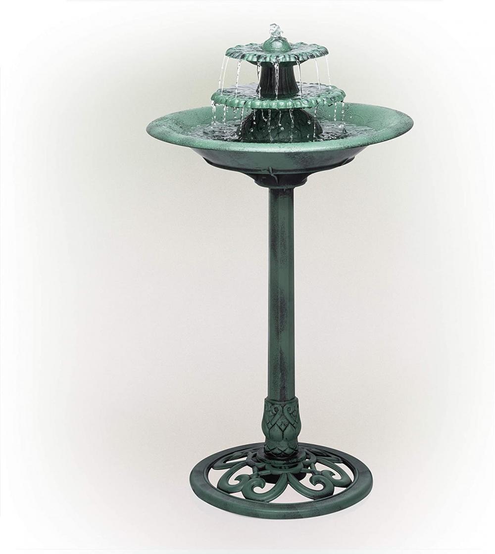 3 Đài phun nước bệ cấp độ và Birdbath