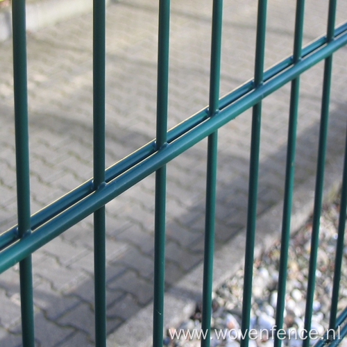 PVC Coated Prestige Double Horizontal Wire Fence
