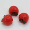 3D Artificial Cute Mini Fruit Resin Beads 100pcs Simulation Food Cabochon DIY Toy Decorative Charms Slime Decor