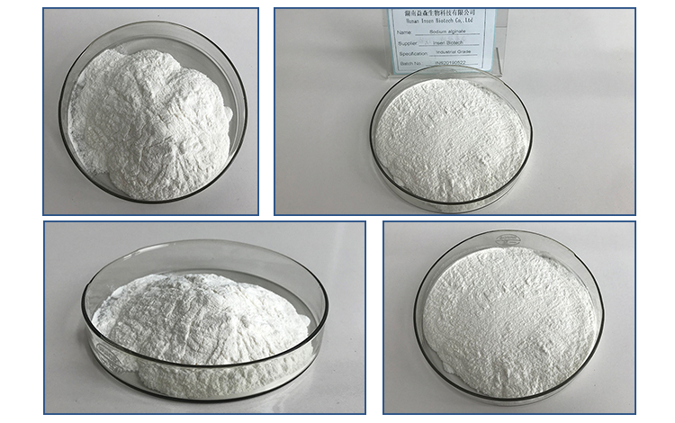 Insen Bulk Stock Sodium Alginate Food Grade Powder