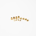 Thread Knurling Round Insert Brass Nuts Untuk Furnitur